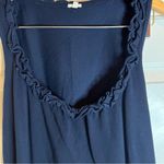 J.Crew Knee Length Navy Dress Size XS Scoop Neck Office Career Wear Photo 2