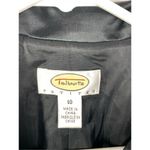 Talbots  Womens Four Jeweled Button Tailored Jacket Black Size 10 petite NWOT Photo 2