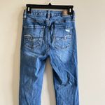 American Eagle OUTFITTERS CURVY SUPER HI-RISE JEGGINGS DISTRESSED WOMENS SIZE 2 Photo 3