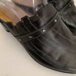 EUC NAOT Vision Black Leather Madras Mules Comfort Shoes Size EU 40 US 9 Photo 9