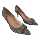 Kate Spade Womens Juliette Bow Toe Dress Pumps Sparkly Wedding Evening SIZE 7.5 Photo 1