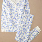 Gymboree Mommy And Me Bunny Cotton Pajamas Ivory Medium NWT IN PACKAGE Photo 0