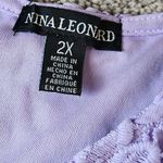 Nina Leonard  Purple Dress SIZE 2X Photo 1