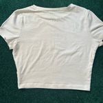 Wild Fable  White Cropped Baby Tee Photo 2