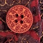 Coldwater Creek  Woman’s Burgundy Cardigan  Paisley Long sleeve Vintage size PL Photo 5