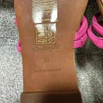 Madewell  The Amel Leather Strappy Slip On Sandals Raspberry Frosting Women’s 10 Photo 6