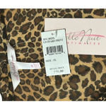 Belle Nuit Leopard Print Cover Up Dress Sheer Lightweight Plus Size 3X Brown Photo 5