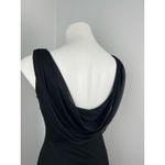 Nita Ideas Beaded Red Black Mesh Form Fitting Dress Size 4 Whimsigoth Y2K 1920s Photo 5