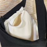 Secndnture athletic strappy sports bra black/silver women’s size XS Photo 8