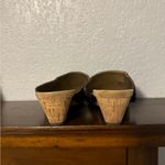 Anne Klein  Jean and Tan Wedge Sandals Photo 4