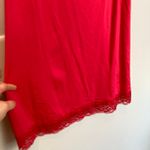 Fashion Bug  Womens M Hot Pink Lace Trim Stretch Cami Y2K Coquette Romantic Fairy Photo 3