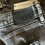 Karl Lagerfeld NWT  The Cannes Straight Leg Rhinestone Jean Photo 7