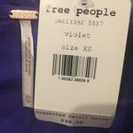 Free People NEW Clear Skies Cold Shoulder Tunic size XS Purple Photo 5