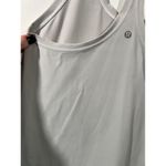 Lululemon Cool Racerback Shorter Length *Nulu White Racerback Tank Top Size 10 Photo 5