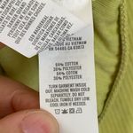 Aerie NWT Corduroy Ribbed Zip Up Bomber Jacket in Neon Green Photo 4