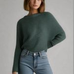 Cable & Gauge Knit Dark Emerald Green Pullover Sweater Photo 0