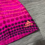 Adidas 🌿 Electric Pink Halter Swim Top; 6 women’s Photo 3