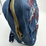 Disney  Parks Mini Backpack Marvel America Chavez Denim Disneyland Photo 8