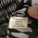 Love Stitch off the shoulder black & white dress S Black Photo 6