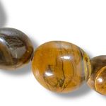 Free People Ariana Ost Crystal Stone Chunky Bracelet Tigers Eye Western Bohemian Photo 6