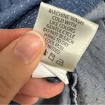 Max Studio  Chambray Long Sleeve Mini Dress Womens L Swiss Coastal Cowboy Denim Photo 3