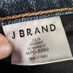 J Brand Julia High Rise Frayed Hem Crop Flare Ankle Denim Jeans in Romance 31 Photo 12