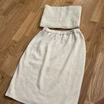 St. John Vintage 3 piece bandeau, skirt and cardigan set Photo 4