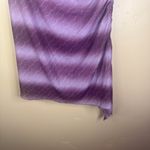 Princess Polly  Donelli Mini Dress Deep Purple Stripe Size 4 Y2K Strapless Flirty Photo 2