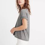 Madewell Embroidered U-Neck Tee Photo 1