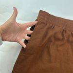 Old Navy TALL  Precious Earth Brown Linen Blend Wide Leg Lounge Pant XXLT Photo 2