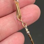 Vintage Southwestern Silver & Turquoise Tube Beads 12” Choker Necklace 4g Photo 12