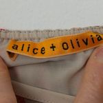 Alice + Olivia Womens Silk One Shoulder Geometric Mini Dress Belt Summer Travel Photo 7