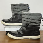 Keds  Women's Tally Point Black & Gray Snow Boots Size 8.5 Reflective Photo 0