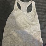 Lululemon Grey Swiftly  Tech Racerback Tank Top 4 Race Length  Photo 0