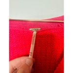 Free People  Pink Take Me Over V-Neck Long Sleeve Oversized Sweater Size XXS Photo 5