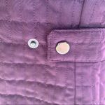 Portrait Quilted Purple Jacket Photo 9