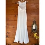 Lulus NWT  Love In Your Eyes Ivory Knotted Mermaid Dress Bridal Wedding Bride 2X Photo 2