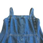 Ann Taylor Loft Denim Jumper Dress Sleeveless Layering High Slit Size 8 Women's Photo 6