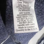 Michael Lauren  Blue Zip Up Sullivan Hoodie Side Stripe Size Small New Photo 3