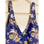 NWT Dolce Vita PIGEON‎ Matisse Floral One Piece Swimsuit Size Small Missing Belt Blue Photo 4