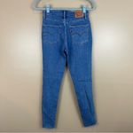 Levi's Levi’s 721 Stretch High Rise Skinny Distressed Denim Jeans 27 Photo 4