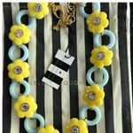 Lele Sadoughi NWT  floral hoop necklace Photo 4