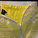 Bardot revolve lace skirt spring yellow pencil size 8 Photo 9