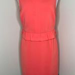 Scotch & Soda Maison Scotch Sheath Dress MED Another Day In Paradise Peplum Ruffle Work NWT Photo 0