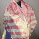Allen Tracy silk scarf see pictures Pink Photo 5