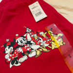 Disney BNWT  red Christmas jogger sweatpants  Photo 7