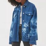 Urban Outfitters NEW BDG Blogger Fav Oversized Blue Tie-dye Denim Shirt Jacket New without tag Photo 2