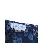 Anthropologie Pilcro Puff Sleeve Blouse Small Boho Fall Cottagecore Artsy Print Photo 4