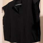 FIGS  Rafaela XL Black Womens Nurse Healthcare Scrubs Top Photo 0