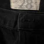 Free People Distressed Black Jeans Low Waisted Denim Jeans Photo 2